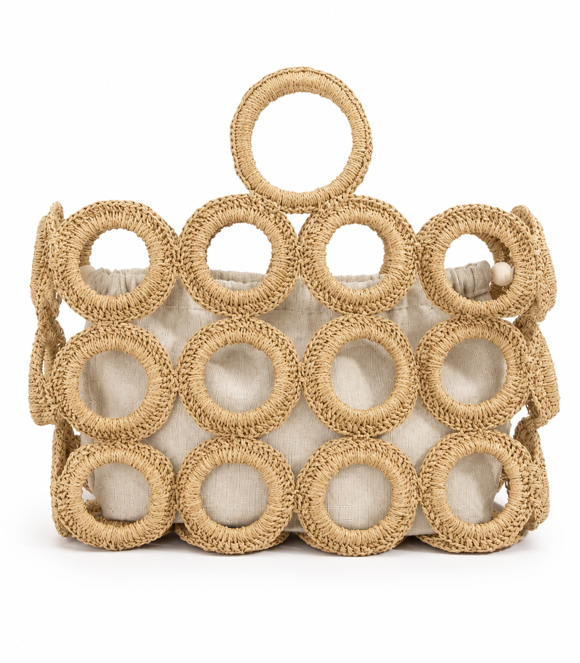 Capri Raffia Bag