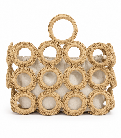 Capri Raffia Bag