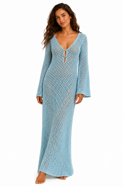 Santorini Crochet Cover-Up